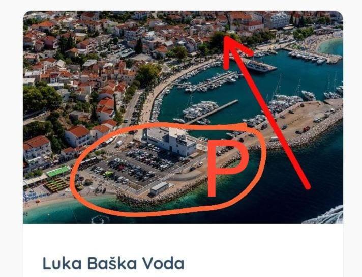 Apartment Narda Baška Voda Εξωτερικό φωτογραφία